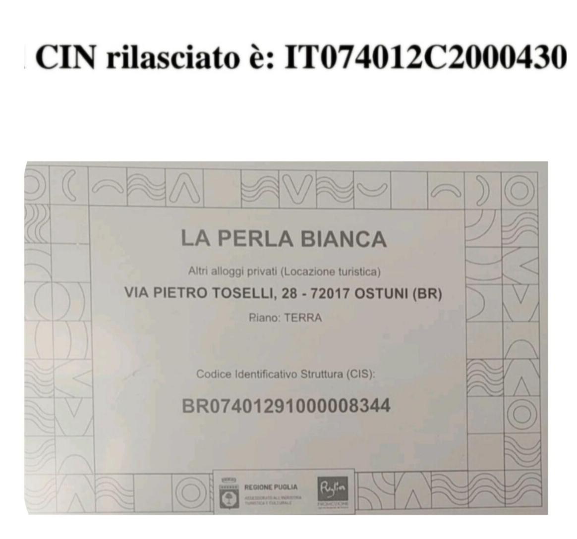 奥斯图尼La Perla Bianca公寓 外观 照片